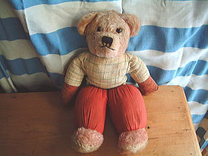 アンティークベア HERMANN ネコ ぬいぐるみ ヘルマン ドイツ 20180515