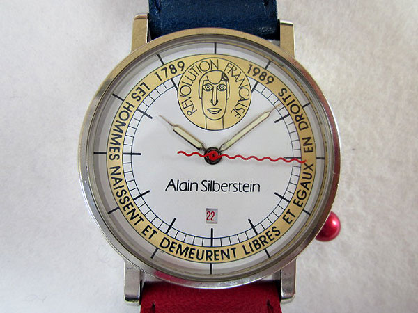 アランシルベスタイン クオーツ フランス革命 200周年 1789-1989 ALAIN