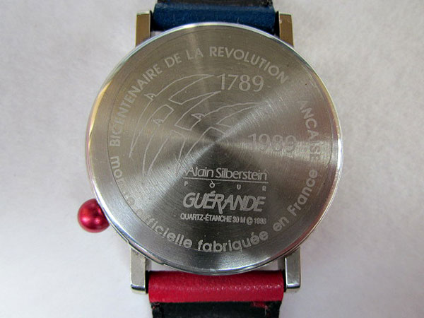 アランシルベスタイン クオーツ フランス革命 200周年 1789-1989 ALAIN