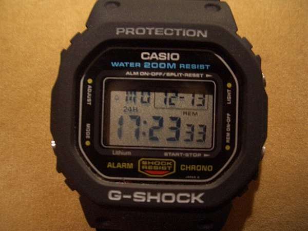 カシオ G-SHOCK DW-5600C-1V | アンティーウオッチマンはROLEX