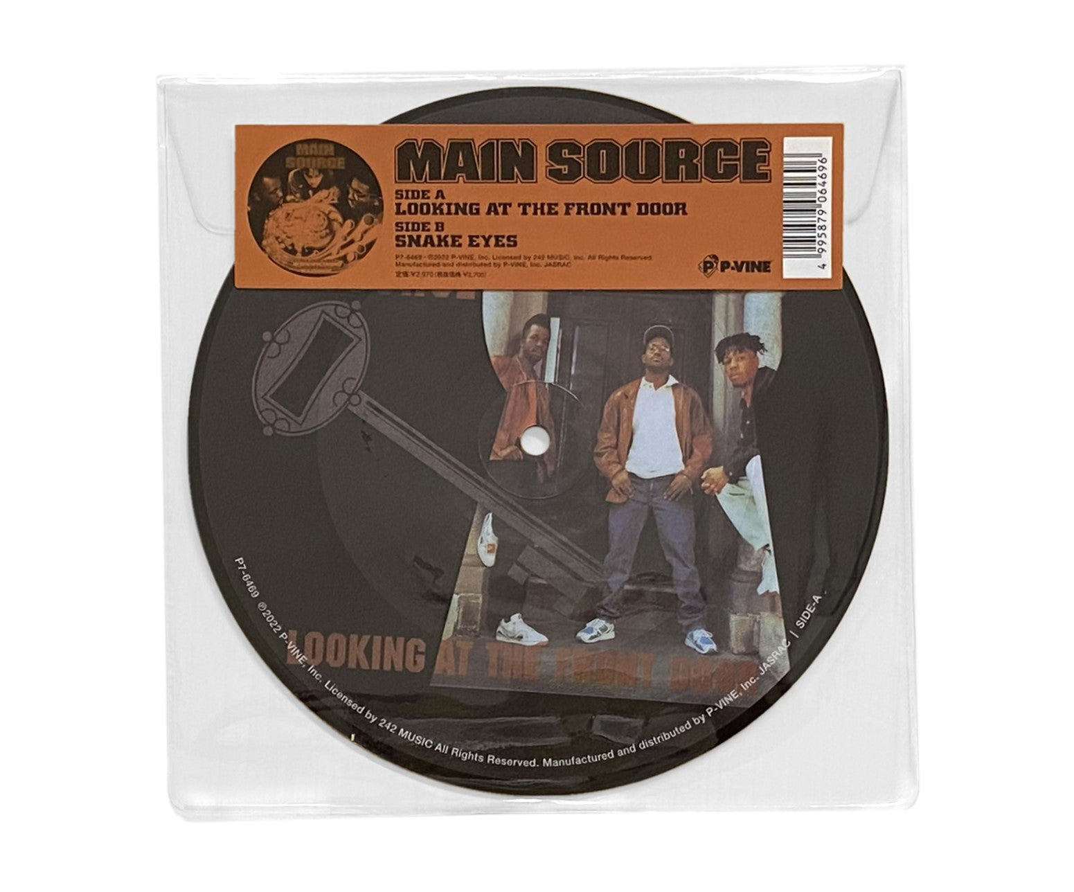 MAIN SOURCE『Looking At The Front Door / Snake Eyes』7inch