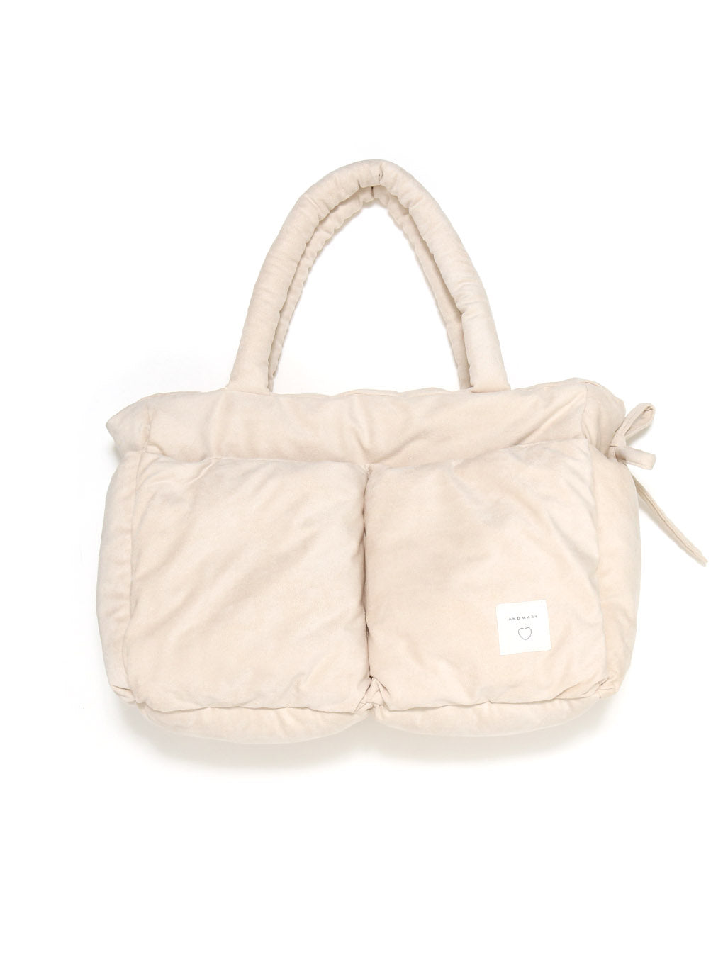 ANDMARY】Mary quilting suede bag