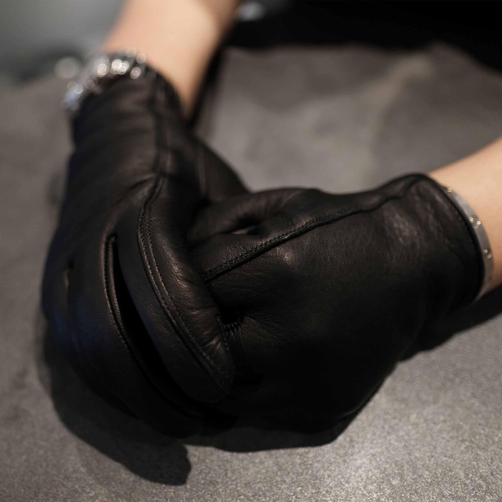 Lamp gloves -Utility glove MID- Black – anemoscope