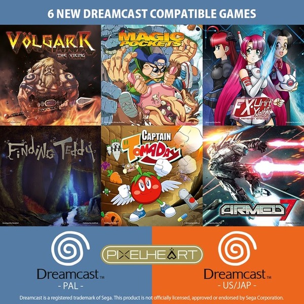 ドリームキャスト」海外で新作ゲーム6本発表！ 各タイトル、公式サイト