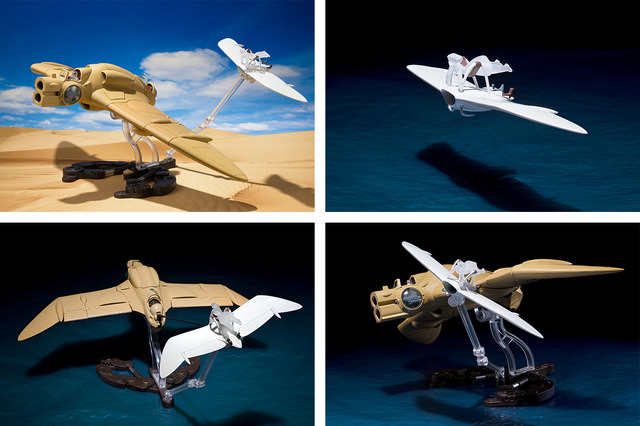 風の谷のナウシカ」“ガンシップ”を立体化！ LED発光など多彩なギミック