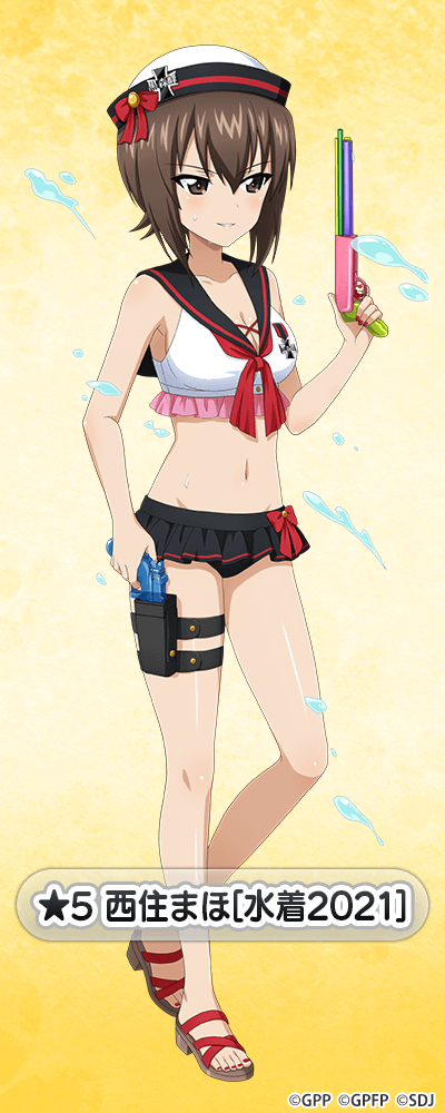 ガールズ＆パンツァー」これが西住流の色気…家元・西住しほも“水着”で