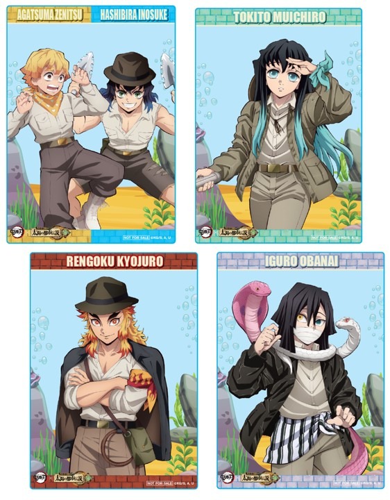 鬼滅の刃」義勇、不死川らも参戦！“天元の派手派手パフェ”ほかメニュー