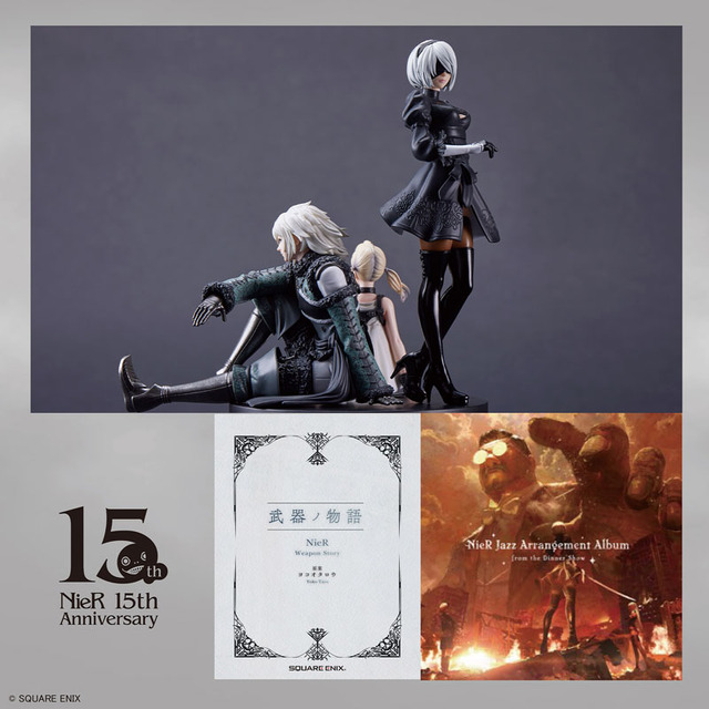 NieR」2B＆“Replicant”の主人公＆白い少女(フィオ)が夢の共演…！ 15