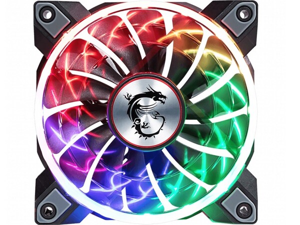 ASCII.jp：MSI独自のトルクスファンを採用するRGB LED内蔵ケースファン