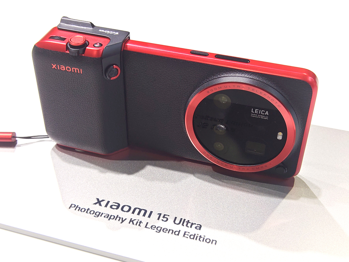Xiaomi 15 Ultraに装着可なレトロな非純正フォトグラファーキットは
