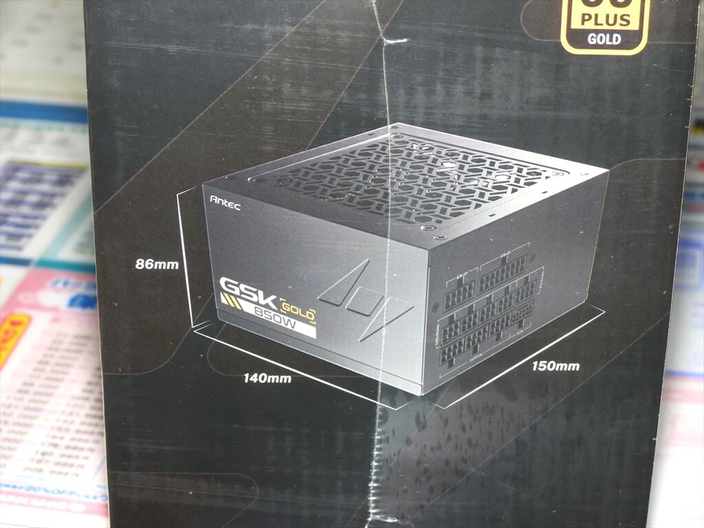 奥行き140mmのコンパクトな電源ユニット「GSK750/850 ATX3.1」 - 週刊