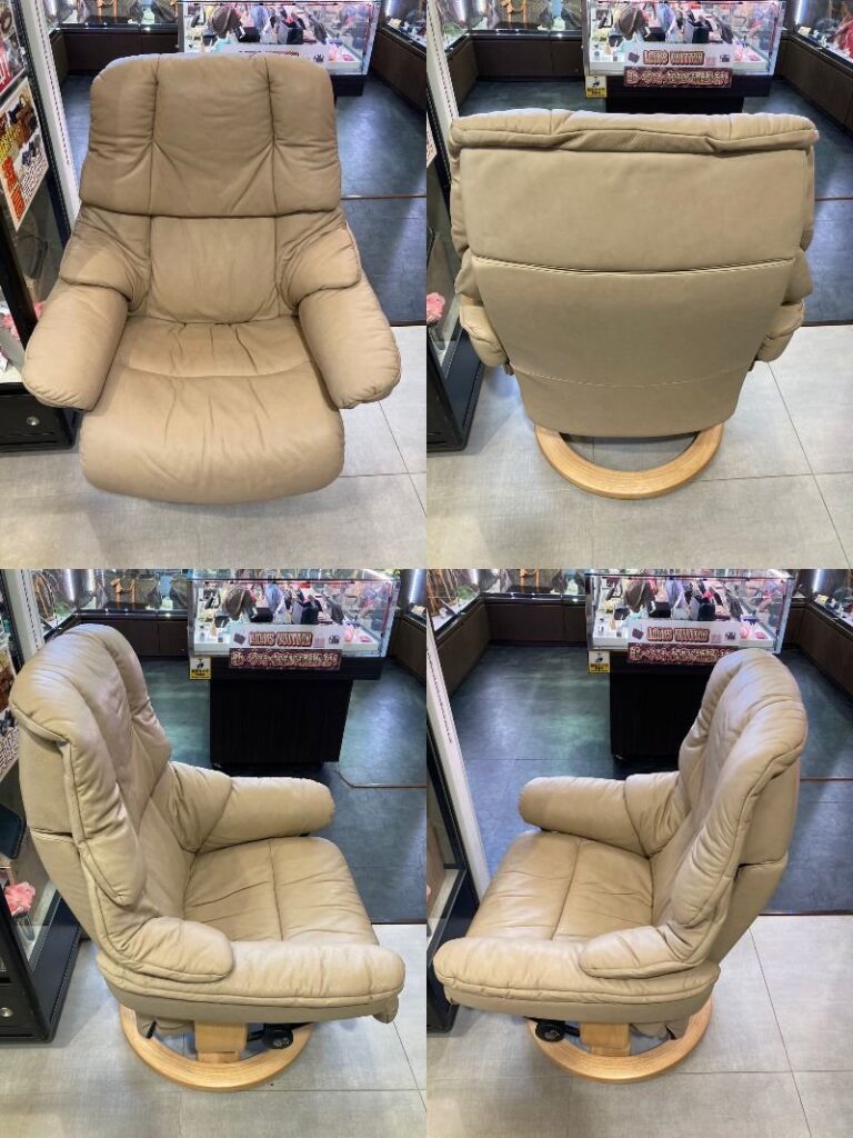 ◇EKORNES エコーネス ストレスレスチェア レノ オットマン付き