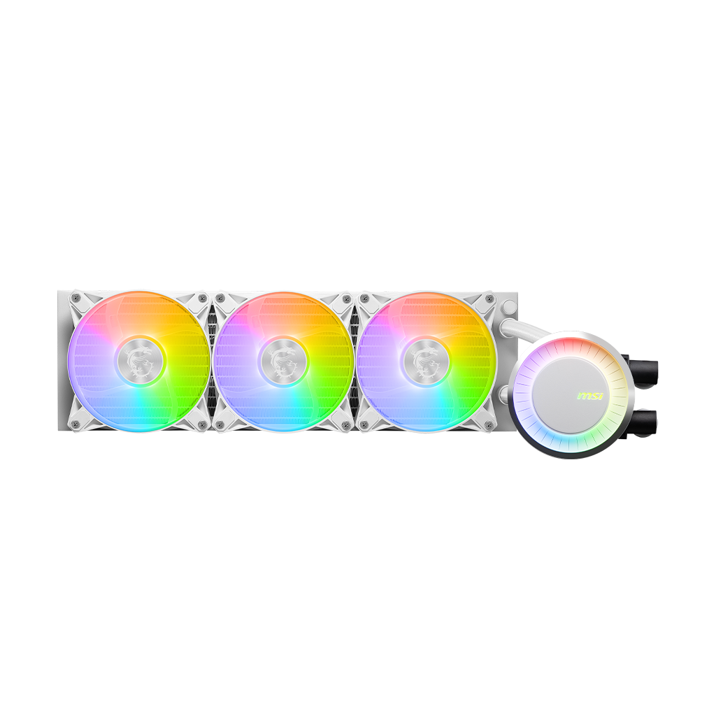 MSI MAG CORELIQUID E360 WHITE Liquid CPU Cooler - MSI-US Official