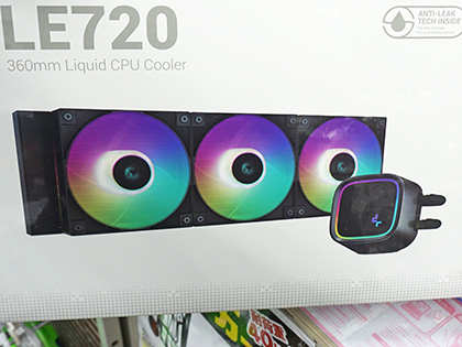 DeepCoolの簡易水冷CPUクーラー「LE」シリーズ発売、価格は11,880円