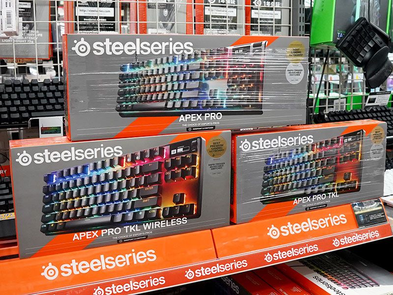 SteelSeriesの最新ゲーミングキーボード「Apex Pro Gen 3」が登場