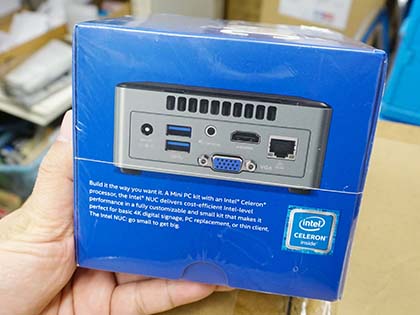 TDP10Wの4コアCeleronを搭載したIntel NUCが発売、4K/60Hz対応 - AKIBA