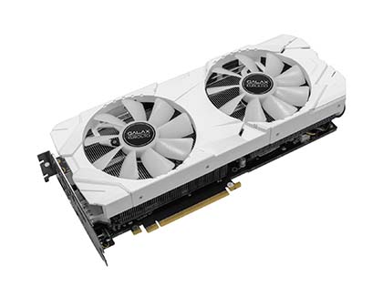 GALAKUROの“白いGeForce RTX 2070”が発売、デュアルファン仕様 - AKIBA