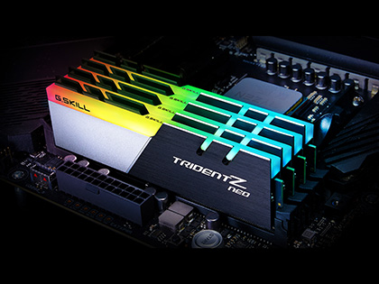Ryzen向けに最適化されたG.SKILLの「Trident Z NEO」、DDR4-4000