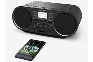 ソニー、BluetoothとSD/USB搭載のCDラジオ。ワイドFM対応/語学向け機能