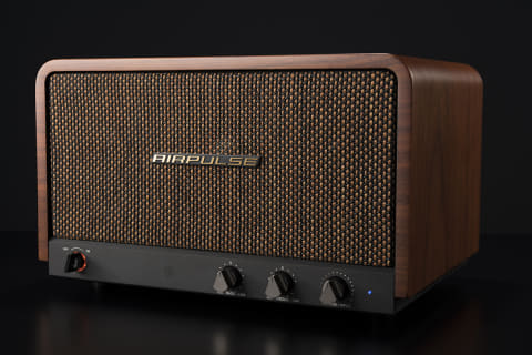 AIRPULSE、レトロラジオ風ワイヤレススピーカー。aptX HD対応 - AV Watch