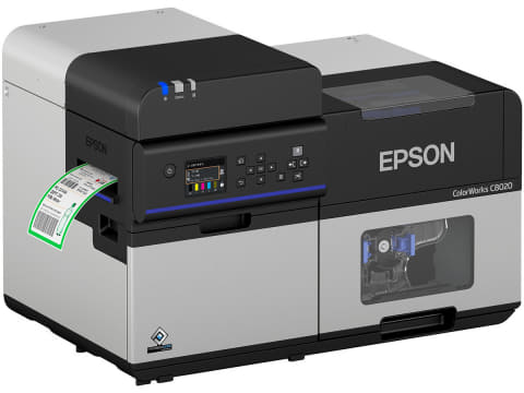 エプソン、画質や使いやすさを向上したカラーラベルプリンター「CW