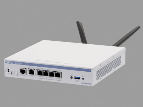 NEC、LTE通信機能を内蔵したVPNルーター「UNIVERGE IX-R2610-4G」など2
