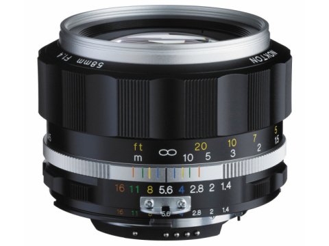 懐かしいデザインのニコン用レンズ「NOKTON 58mm F1.4 SL II S