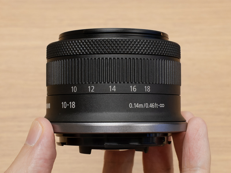 キヤノン、150gのAPS-C用広角ズーム「RF-S10-18mm F4.5-6.3 IS STM
