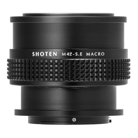 SHOTEN、M42レンズ用のソニーE/富士フイルムX用アダプター。近接用