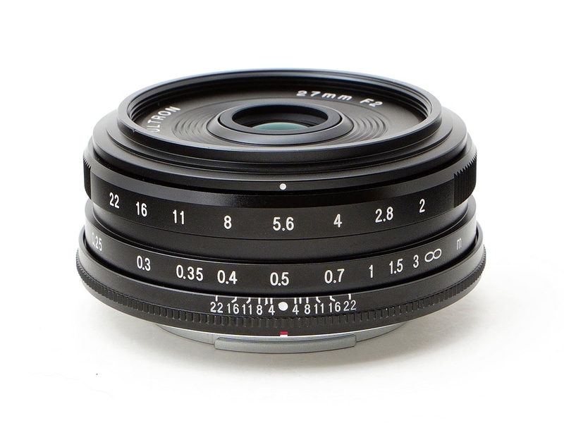 マニュアルレンズギャラリー】ULTRON 27mm F2 X-mount - デジカメ Watch