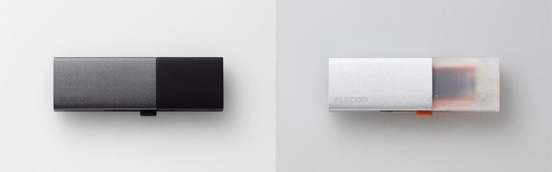 スライドしてType-C/Type-Aを切り替えるスティック型SSD - デジカメ Watch