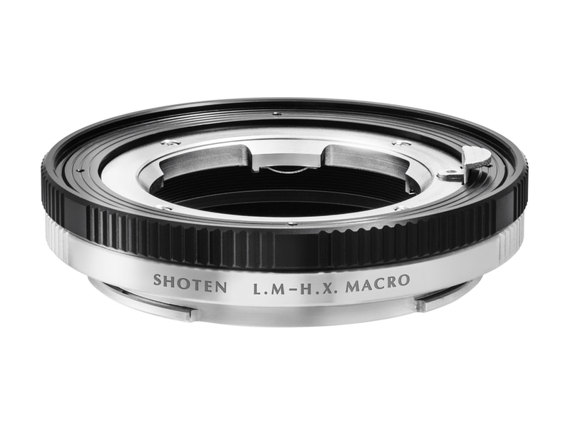 ライカMレンズ→ハッセルX用のヘリコイド付きマウントアダプター