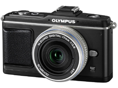 OLYMPUS ミラーレス一眼 E-P2 シャッター数3015 本体 OLYMPUS ミラー