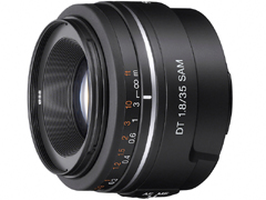ソニー、2万5,200円の軽量単焦点レンズ「DT 35mm F1.8 SAM