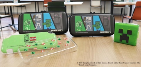 Minecraft」のSwitch/Switch Lite用オフィシャルゲームアクセサリーが