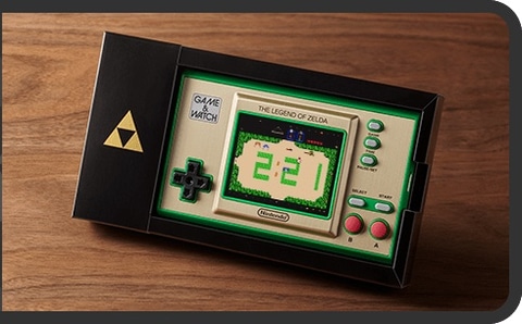 ゲーム＆ウオッチ ゼルダの伝説」収録タイトルはそれぞれ海外版も収録