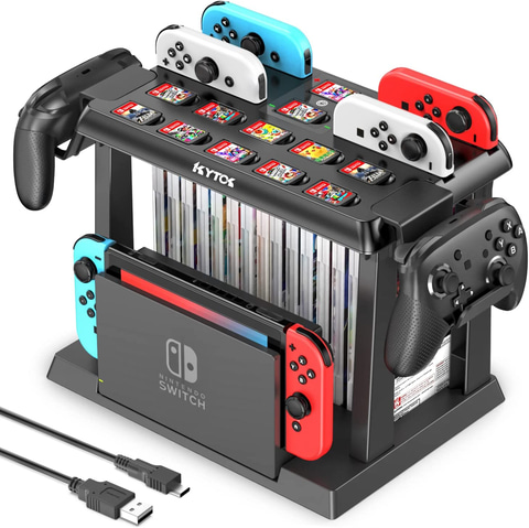 Nintendo Switch本体セット ケース・スタンド付き 動作確認済 Switch
