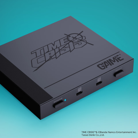 タイムクライシス」をAIガンコンで即プレイ！ 「G'AIM'E」一般販売が