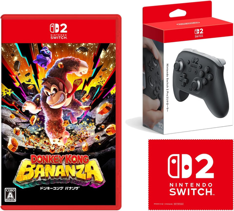 Switch2プロコンがAmazonにて販売中！ 「バナンザ」と「メトロイド」の
