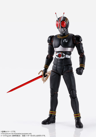 もう1人の世紀王。「仮面ライダーBLACK」、「S.H.Figuarts（真骨彫製法