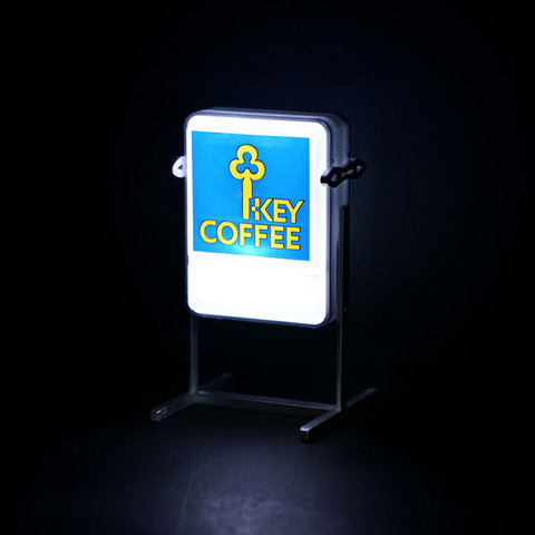 キーコーヒーの看板も！ カプセルトイ「純喫茶ミニチュアコレクション