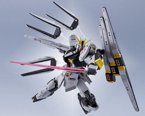 ダブル・フィン・ファンネル装備の「νガンダム」がMETAL ROBOT魂に登場