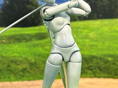 デッサン用可動フィギュア「ボティちゃん」にスポーツエディションが