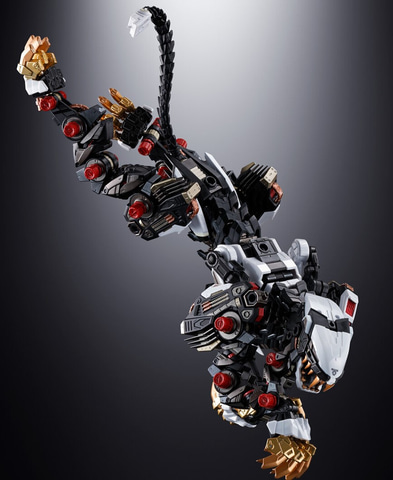 超合金 ライガーゼロ（素体）」とユニット3種セット「超合金 ライガー