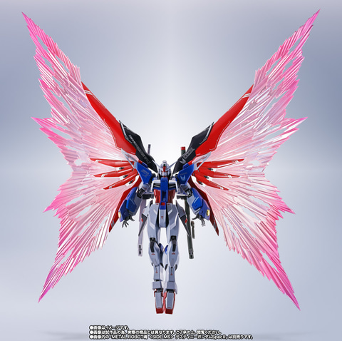 METAL ROBOT魂 ＜SIDE MS＞ デスティニーガンダムSpecII」、「光の翼