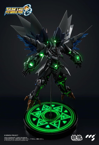 スーパーロボット大戦OG」より精霊憑依の「サイバスター」が「鉄魄