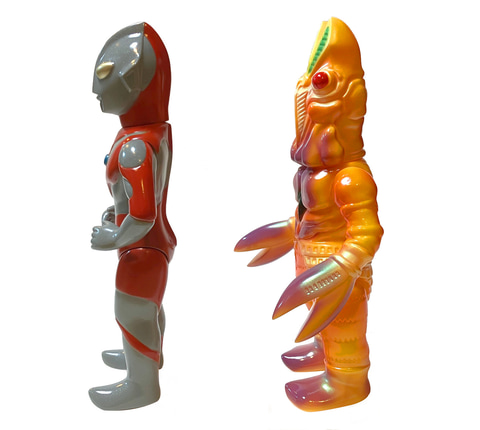 M1号のソフビ「大怪獣対決セット ウルトラマン（Bタイプ）VSバルタン