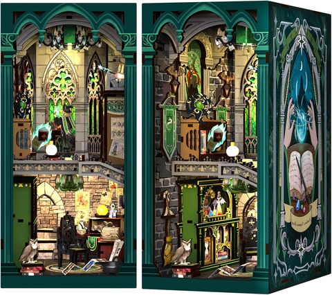 Amazonセール】ミニチュアドールハウスが作れる木製ブックヌックキット