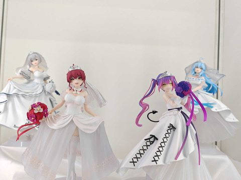 一番くじ ホロライブ ～Wedding Dress Style～」のフィギュアが