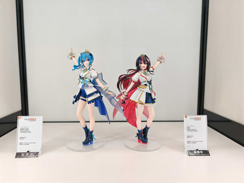 ホロライブ」新作フィギュアに星街すいせいさんとAZKiさんが5周年